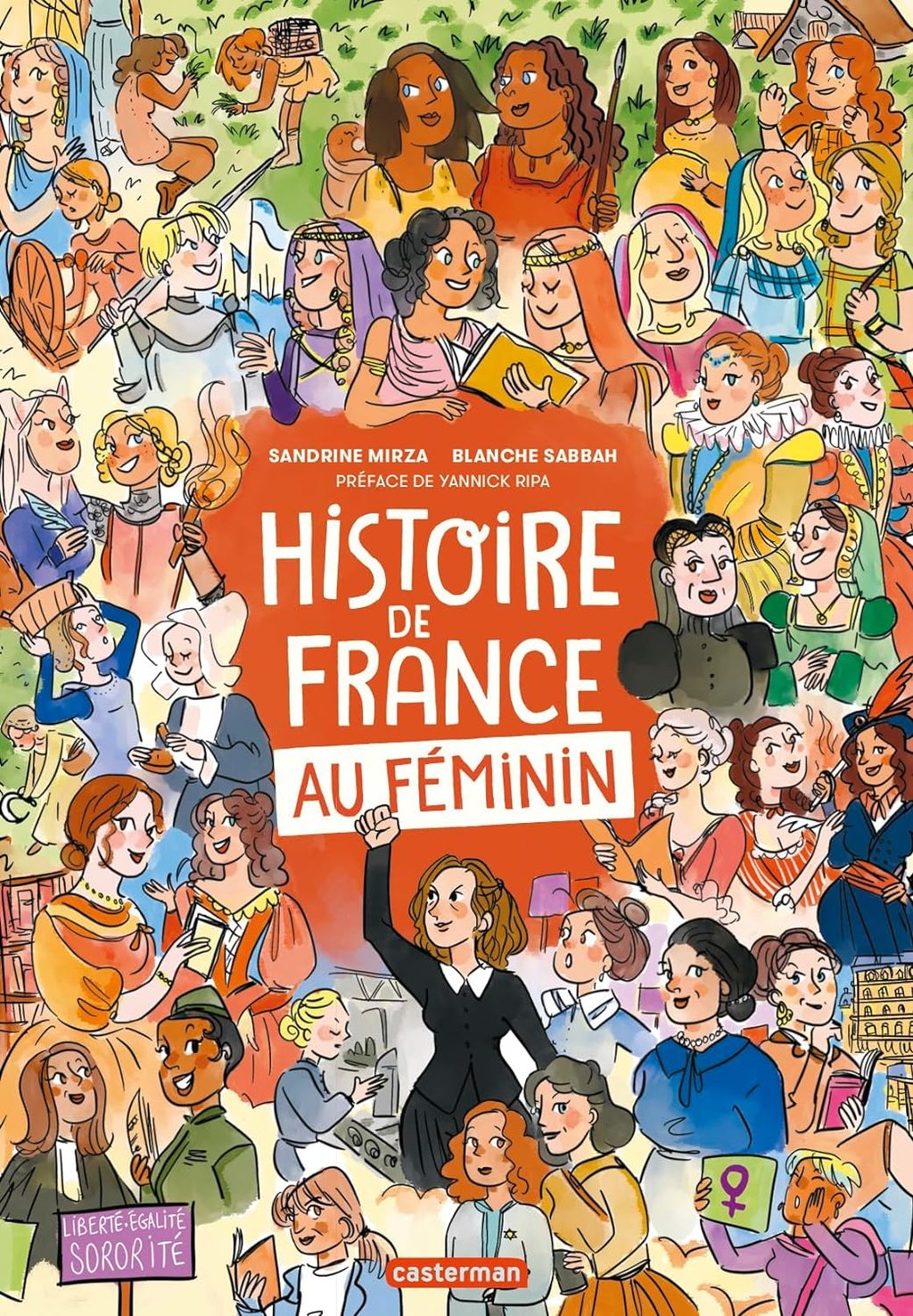 Première de couverture du documentaire Histoire de France au féminin
