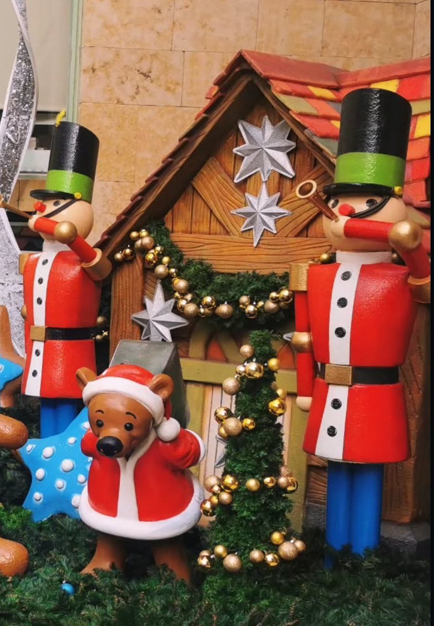 decoración navideña cascanueces
