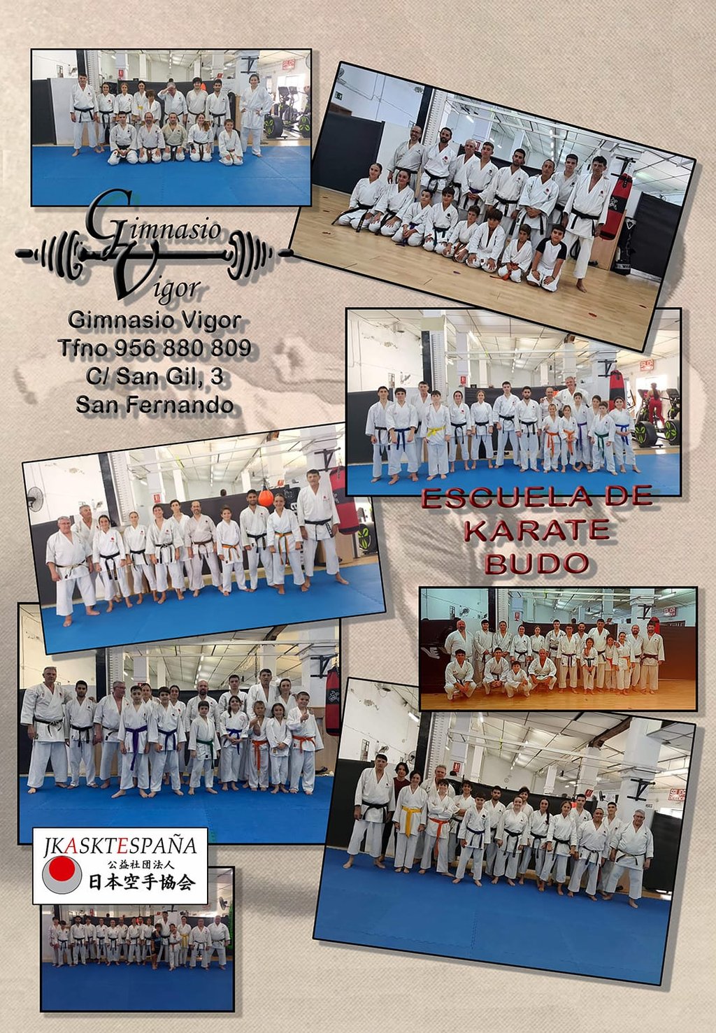karate gimnasio San Fernando