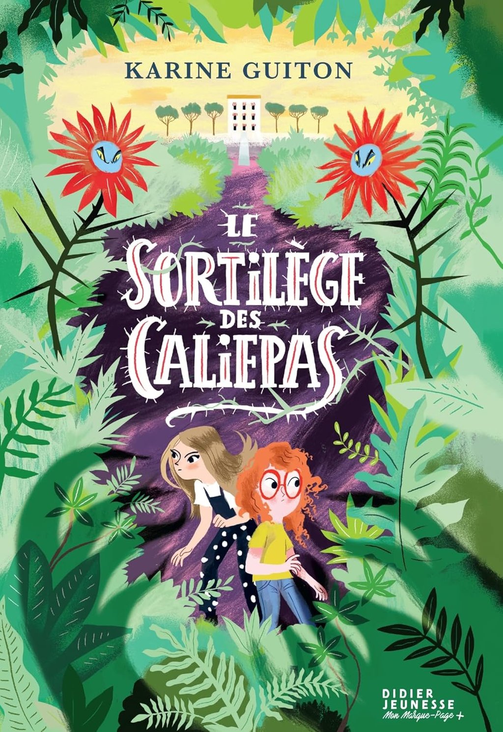 Première de couverture du roman Le sortilège des Caliepas
