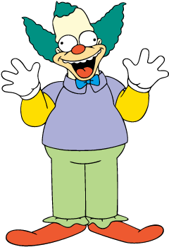 a clown clown with a clown face and a clown hat