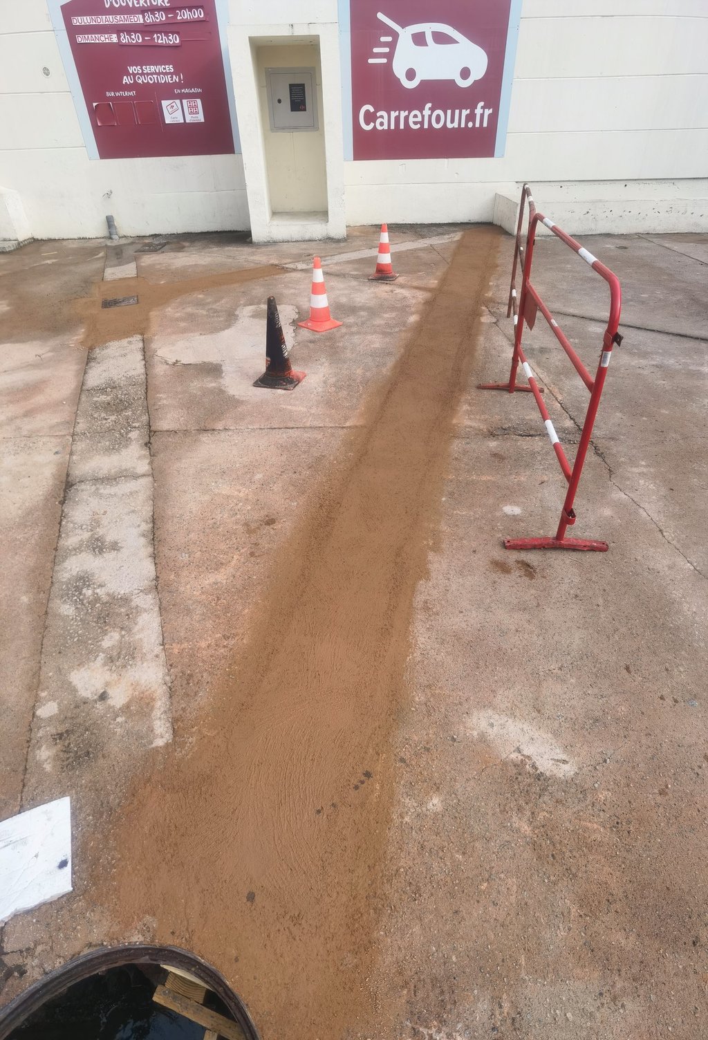 Réparation Eau usées Carrefour porticcio