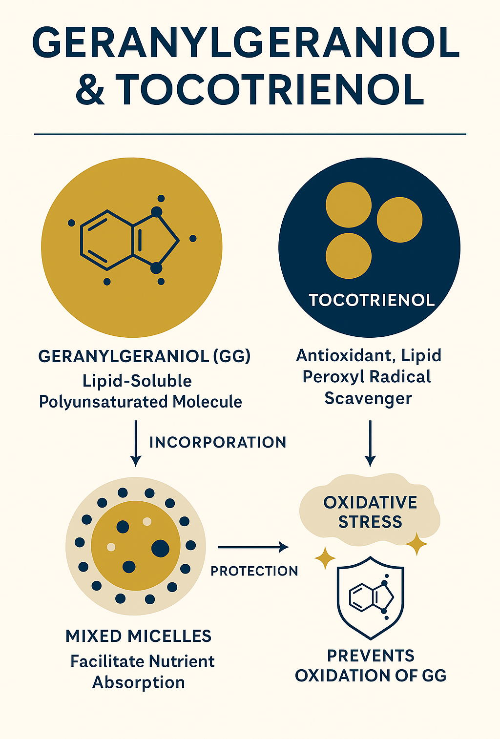 Geranylgeraniol - essential for the body, essential supplement