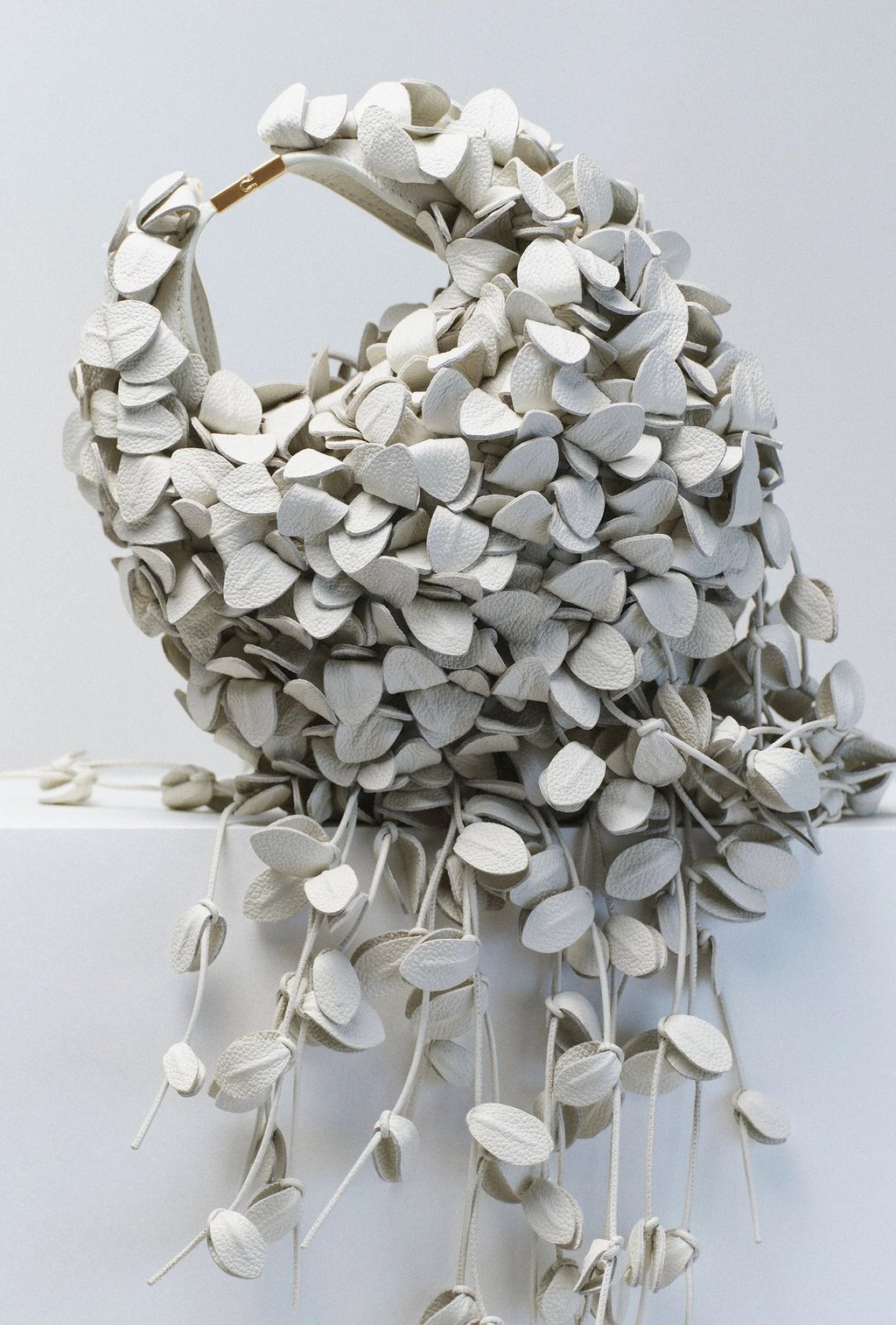Polène Béri Lif white bag