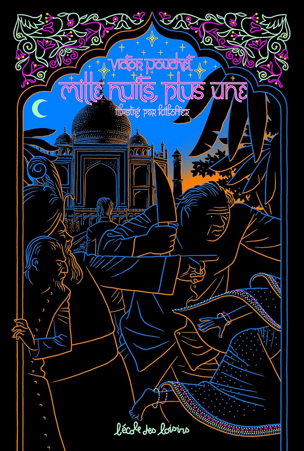 Première de couverture du roman Mille nuits, plus une