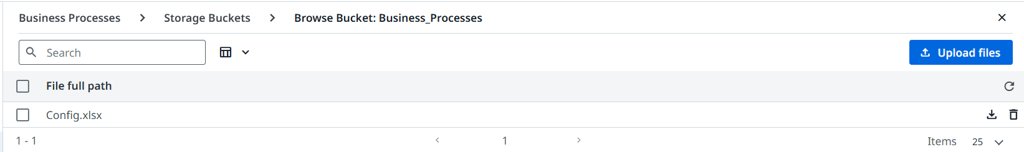 Storage Buckets: Config