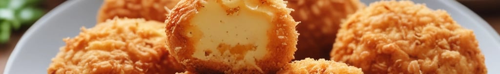 bolinha de queijo com massa de batata