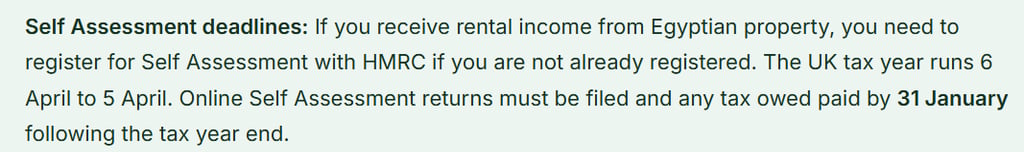 Egypt residency permit requirements
