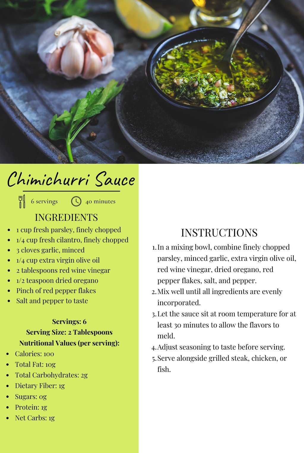 a recipe for a recipe with garlic garlic sauce