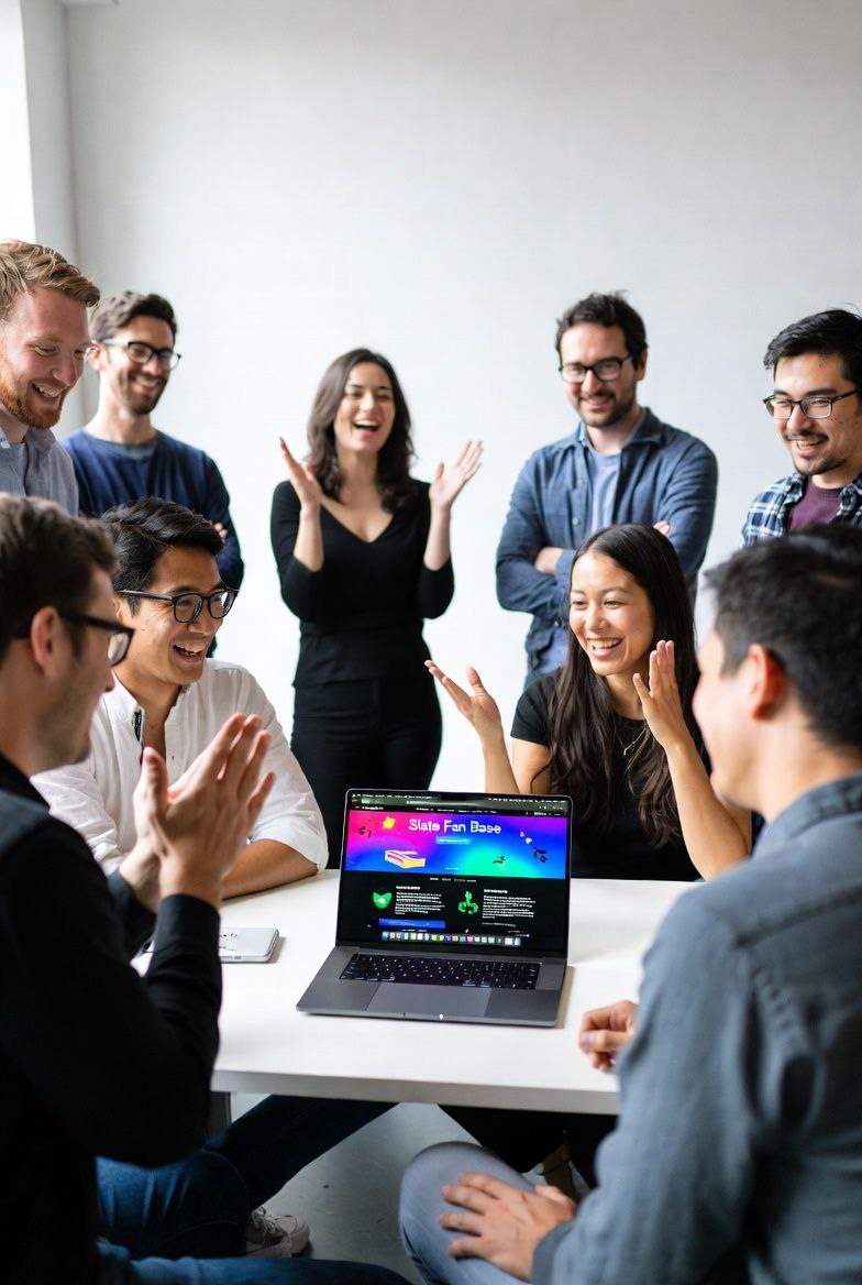 Открыть статью о запуске Slate Fanbase