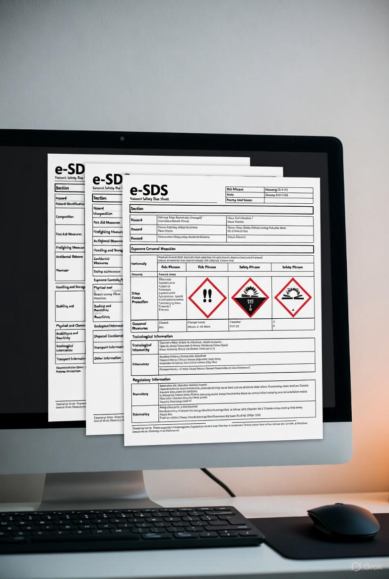 e-SDS, sicherheitsdatenblätter, safety data sheet 2026