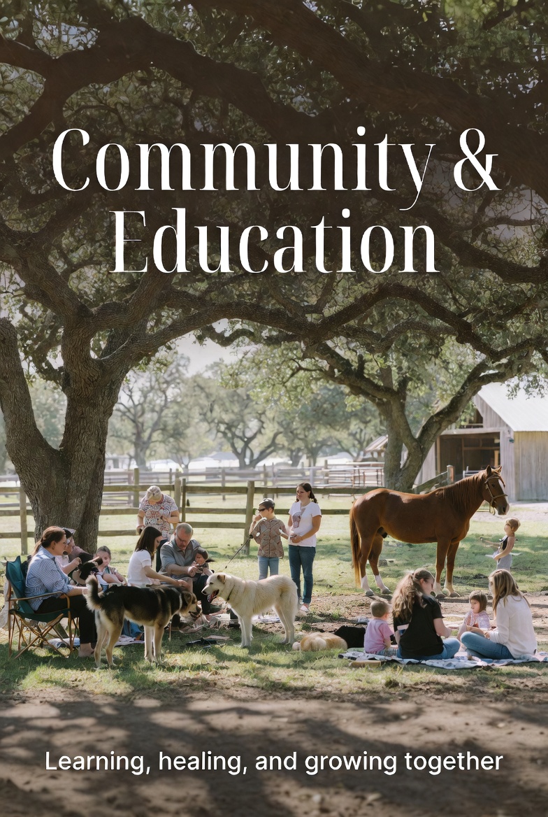 Lone Star Rescue Ranch is being built near Brenham, Texas