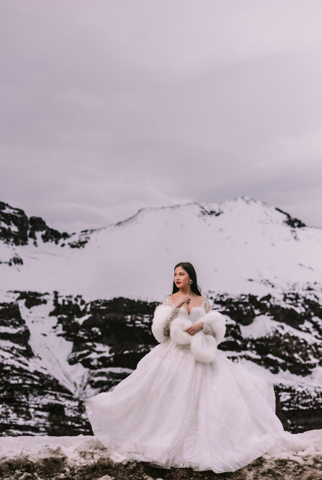 fotografía retrato completo de novia