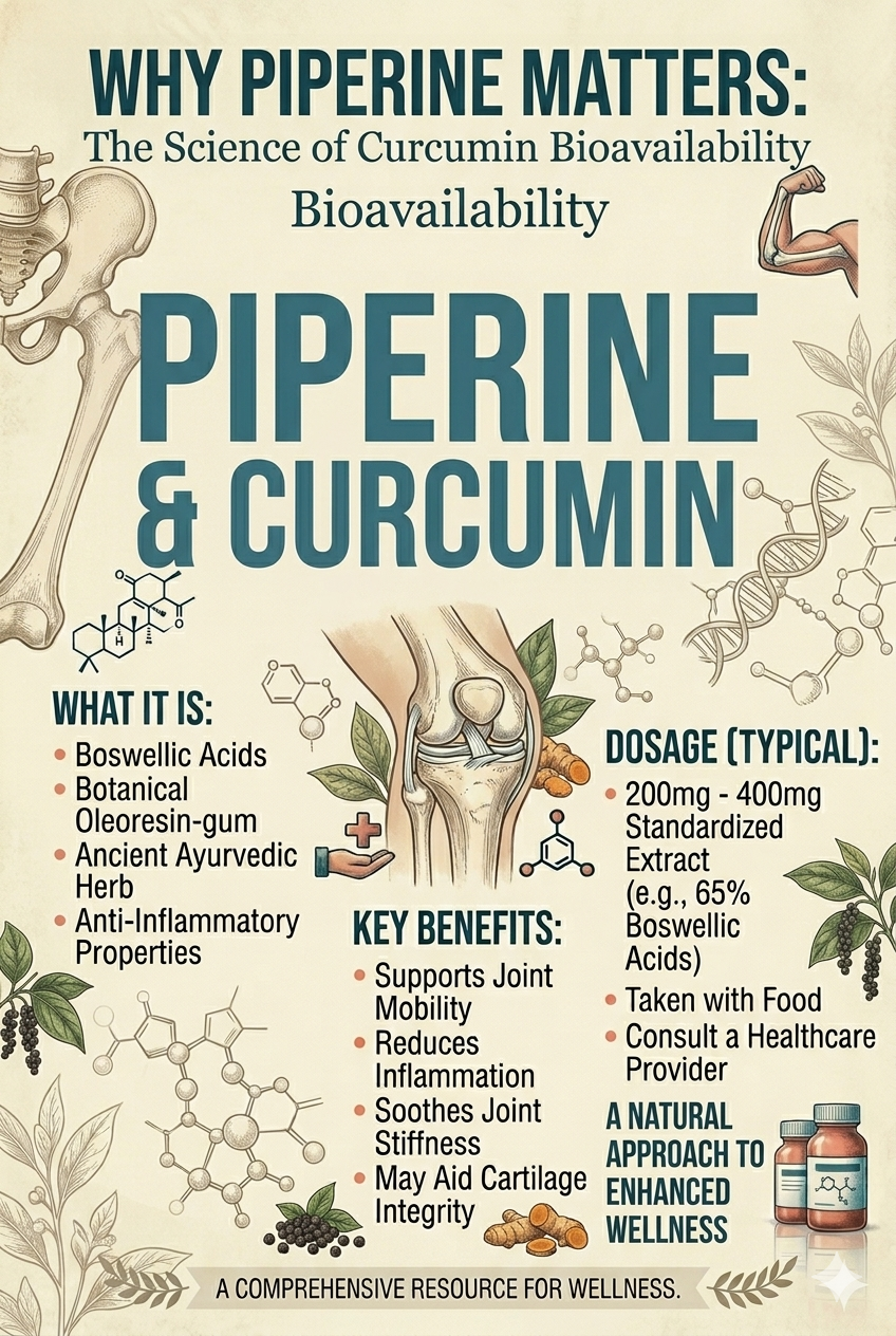 Why Piperine Matters The Science of Curcumin Bioavailability
