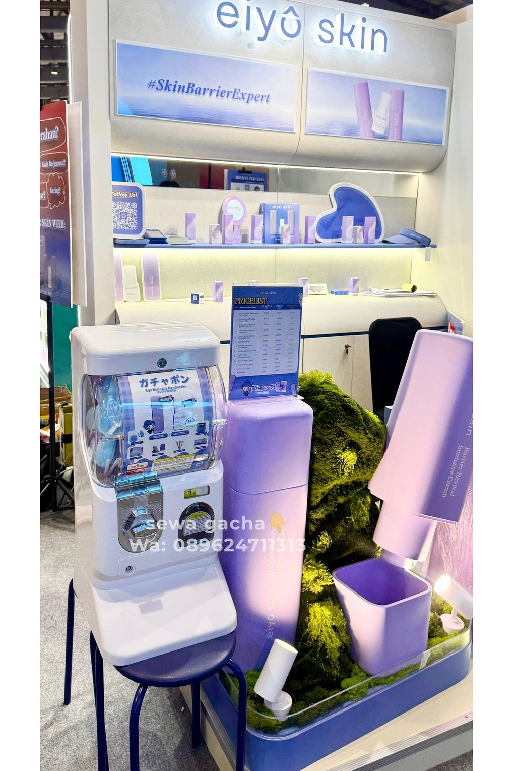 sewa mesin gacha mini | penyewaan gachapon murah