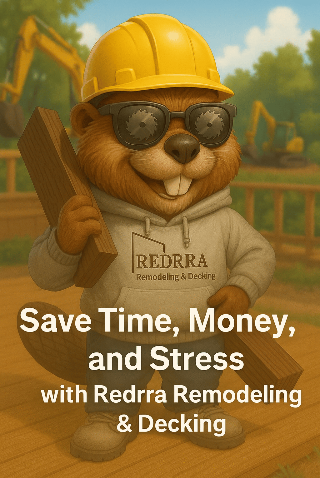 Redrra beaver mascot