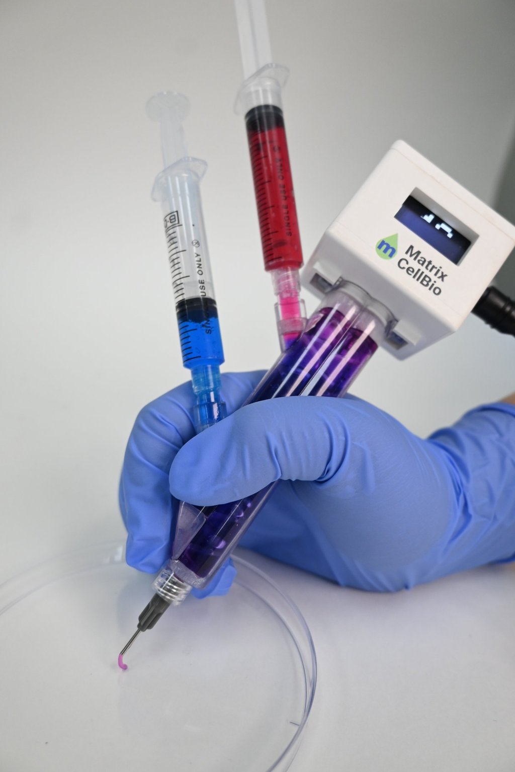 bioprinting pen with needle