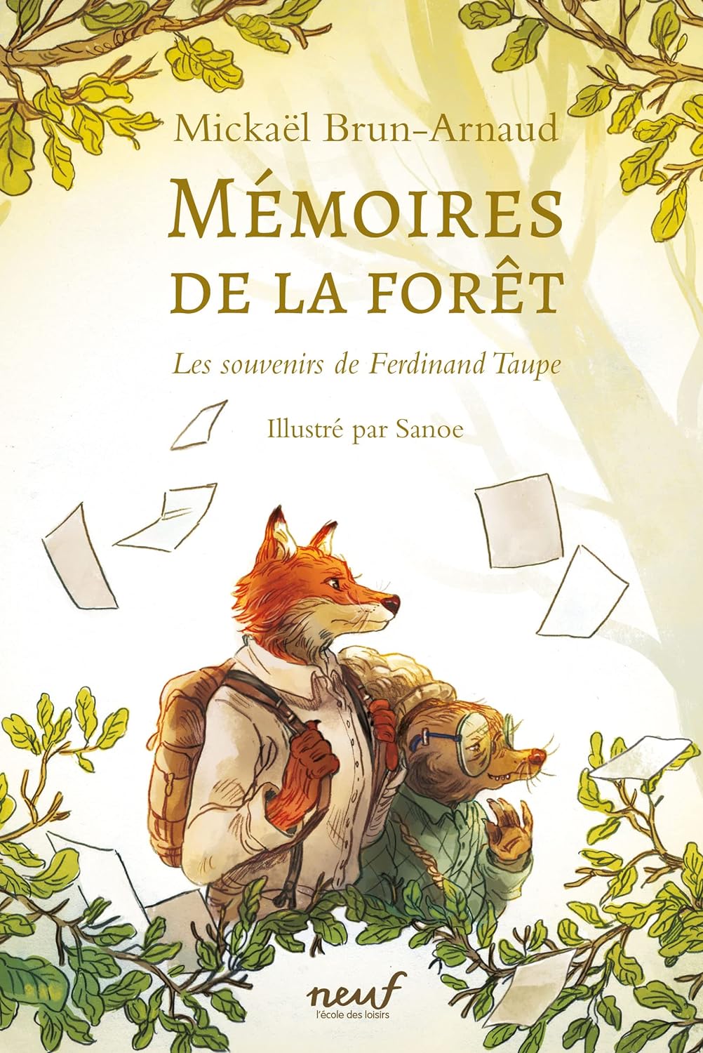 Première de couverture du roman Mémoires de la forêt tome 1
