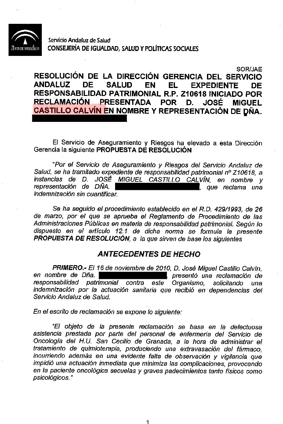  quemaduras provocadas por la quimioterapia