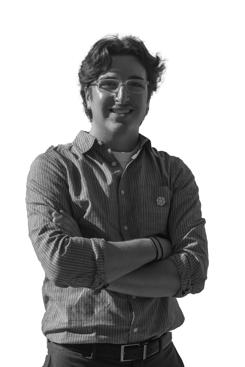 Cedric Toupin Headshot Profile Picture Photo Smiling Architecture Student Crossing Arms