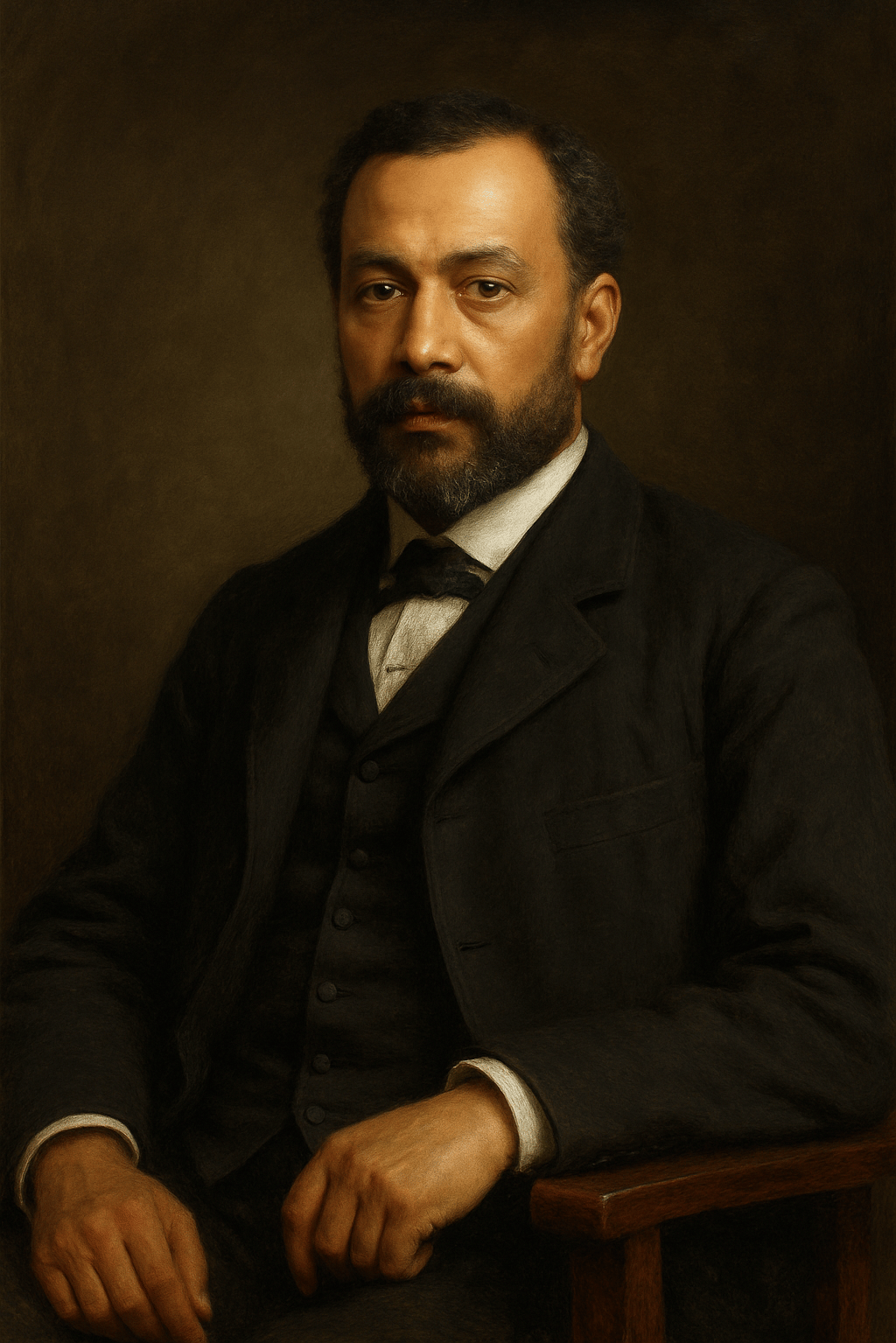 Image in the likeness of John Stewart 1st British Mixed-Race Black MP. Also wealthy slave owner