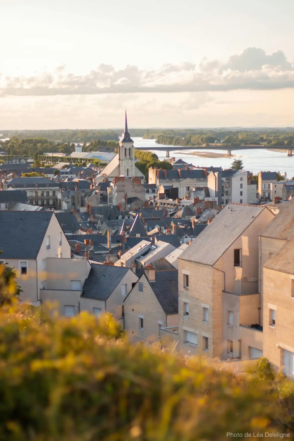 Ville de Saumur où les séances d'hypnose ont lieu