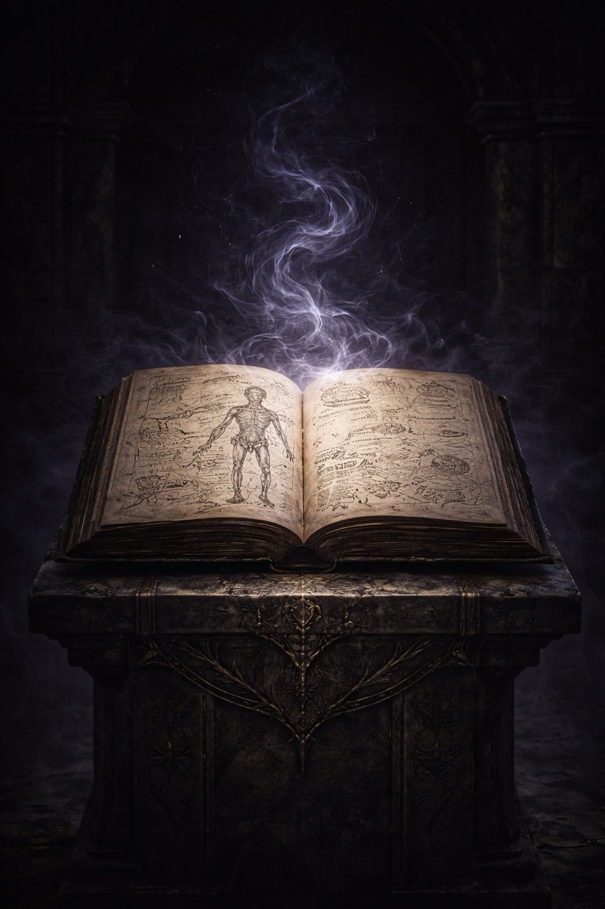 Undead Lore Necromancers Tome Large