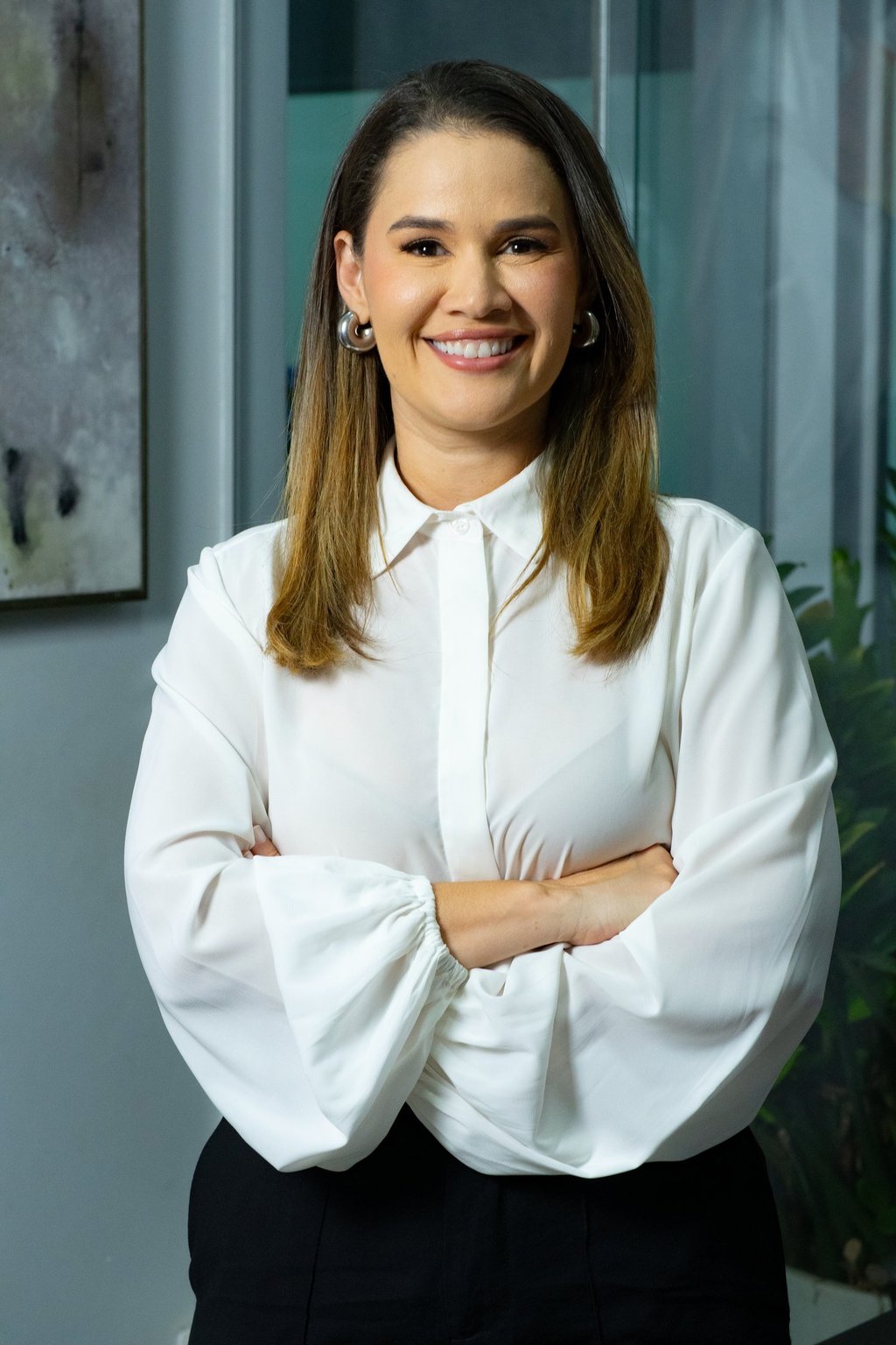 Retrato profissional da advogada trabalhista Mirian Pinheiro