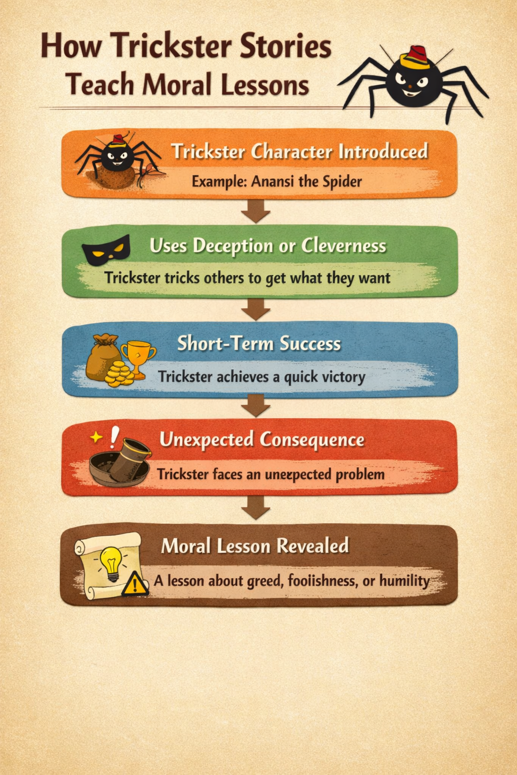 anansi trickster tale journey