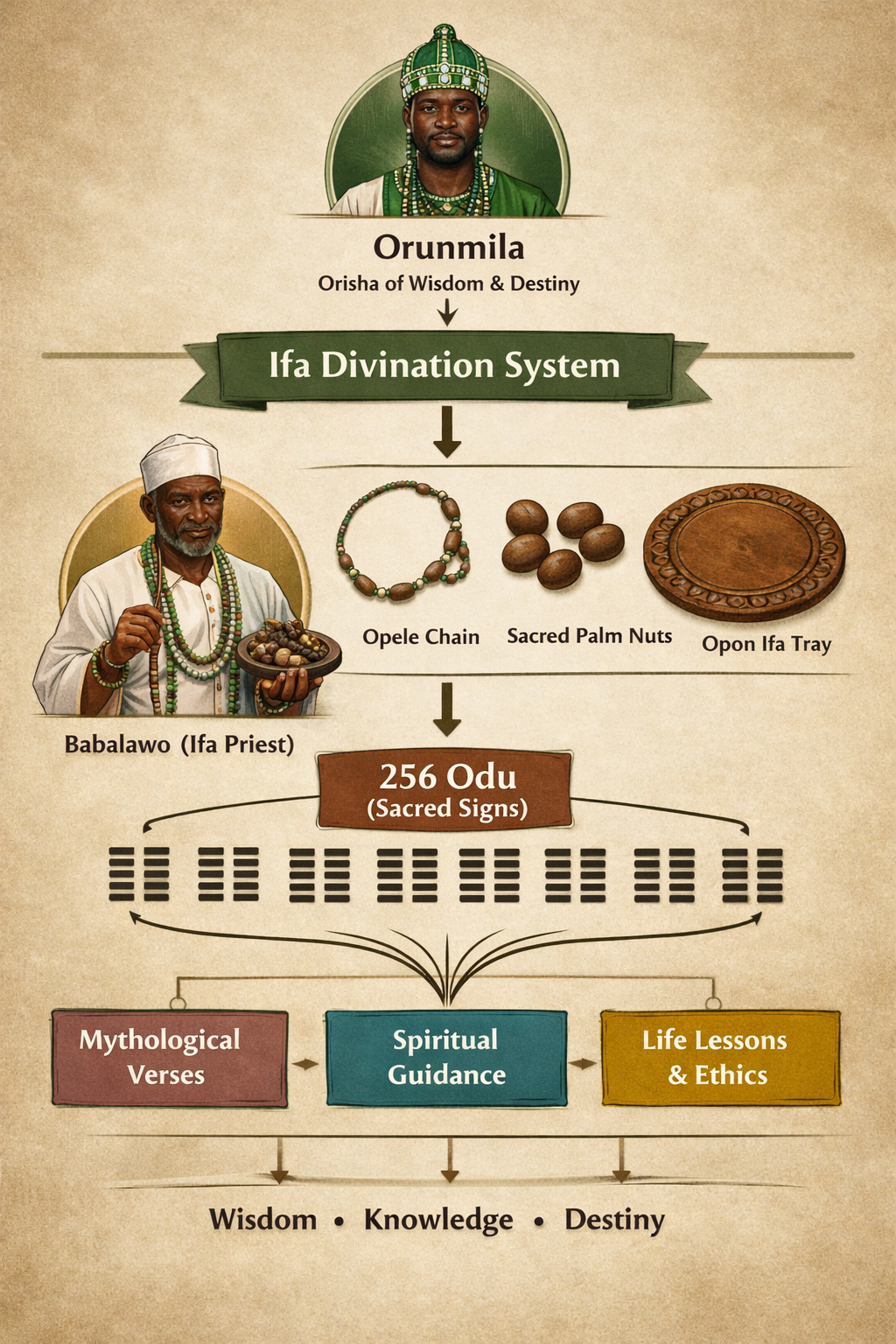 ifa divination system explained visually