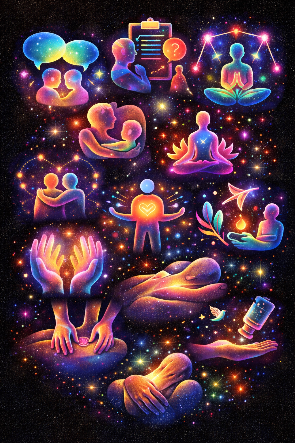 Terapias utilizadas no atendimento integrativo individual