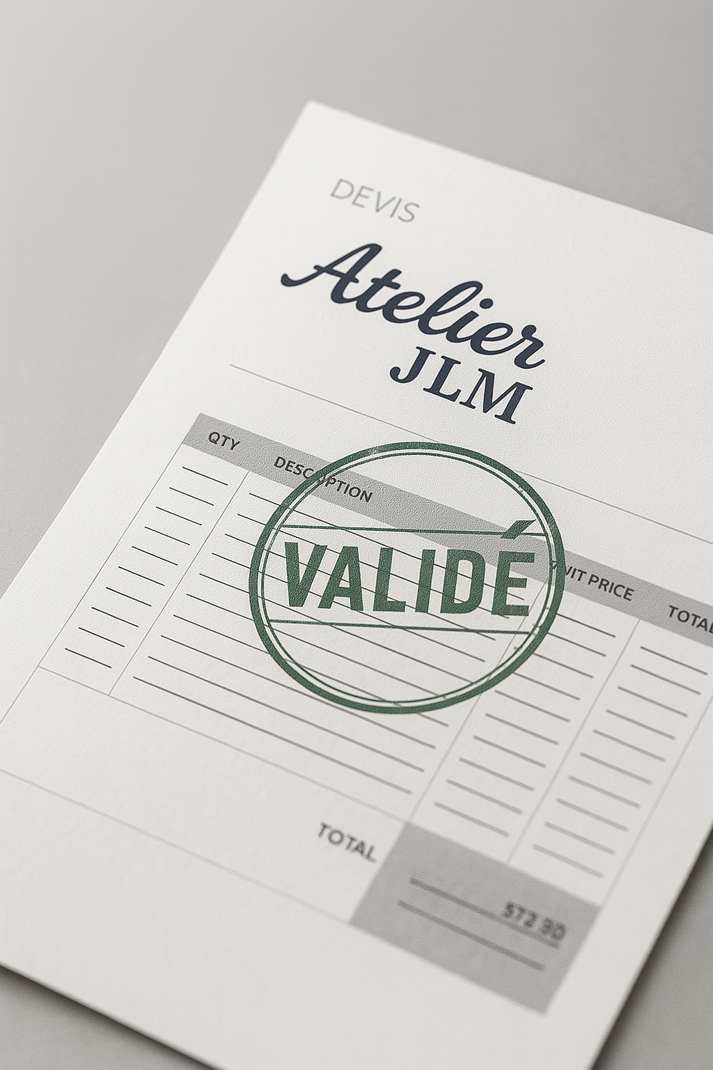logo d'un devis validé