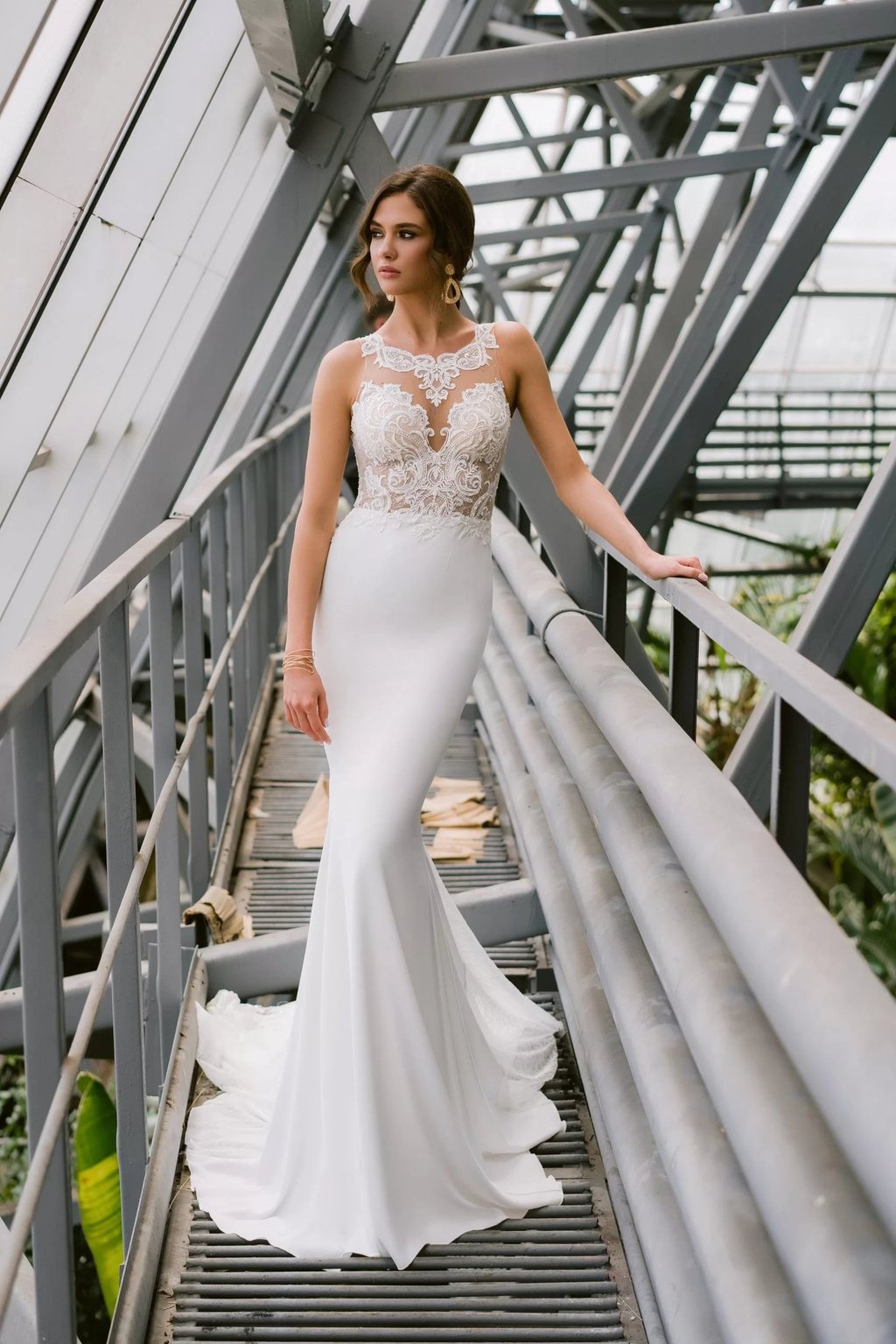 robe de mariée fourreau