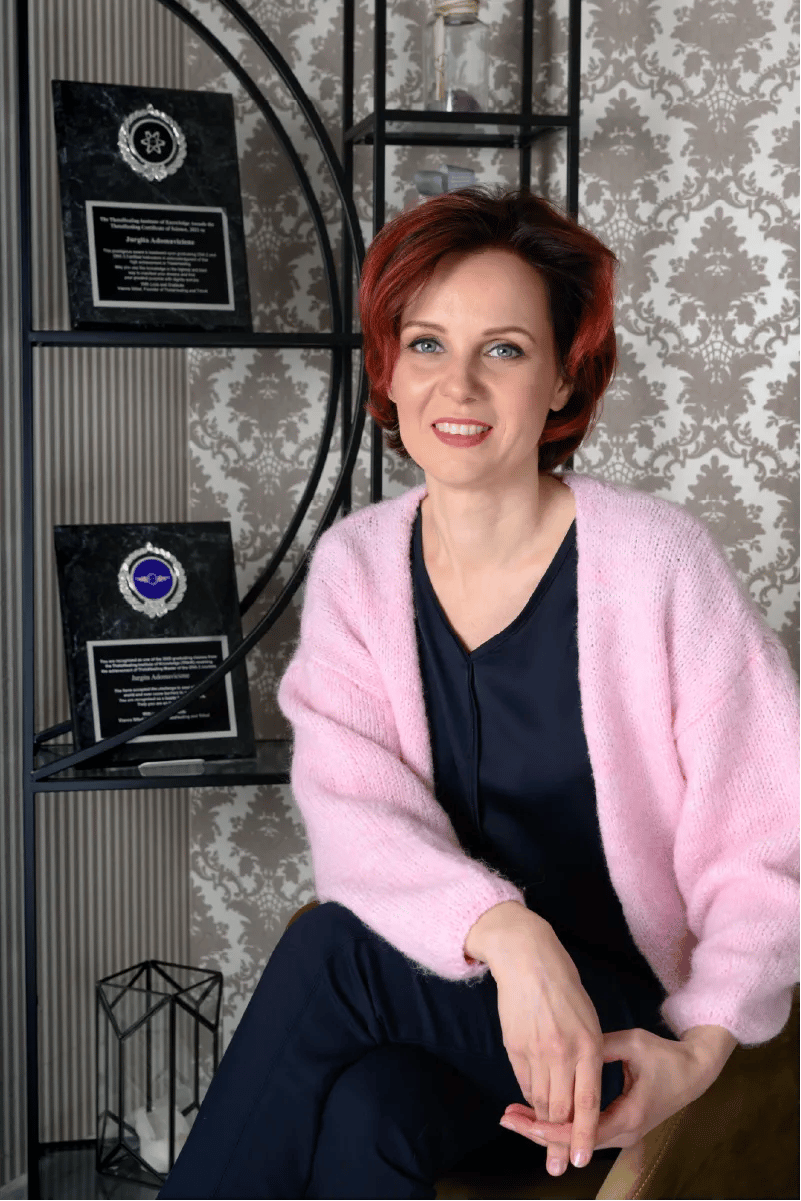 Jurgita Adom fizinio ir dvasinio pokyčio mentorė