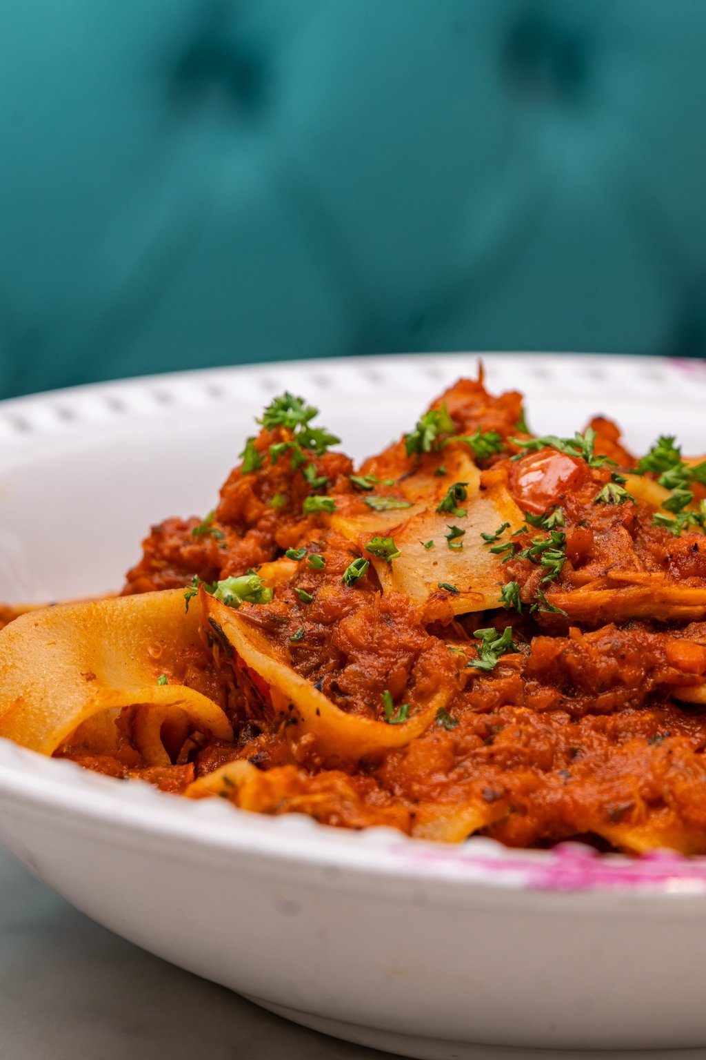 Pappardelle al ragú di coniglio
