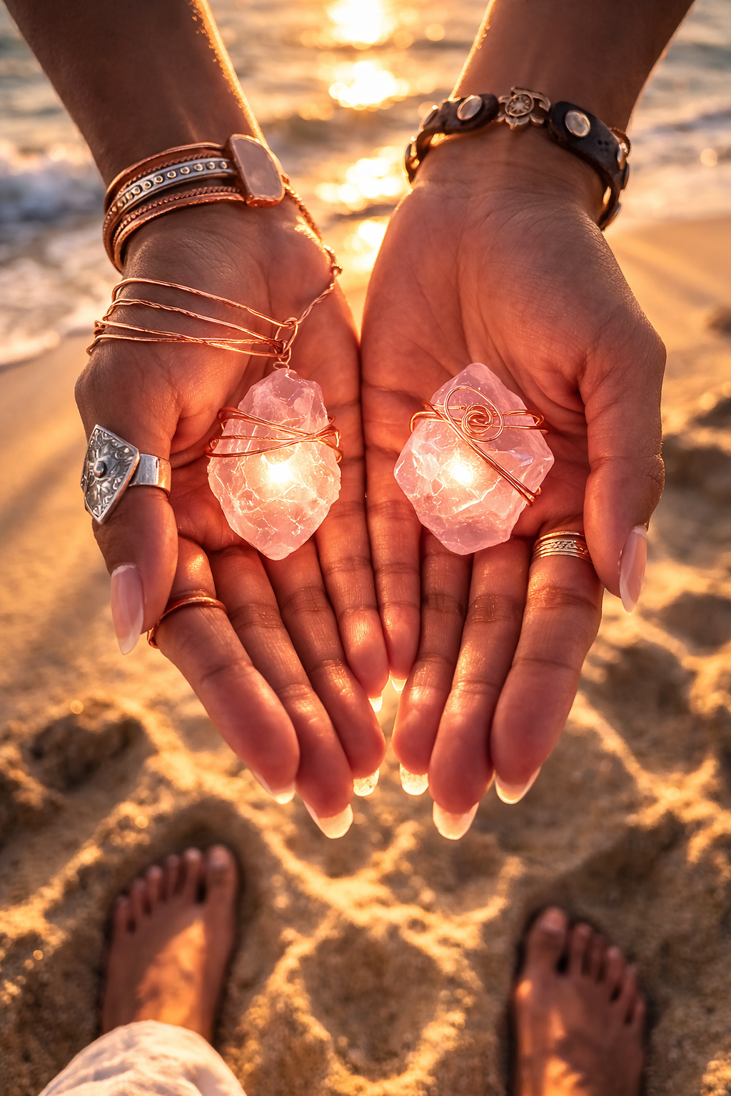Egyptian Hippie Healing Hands