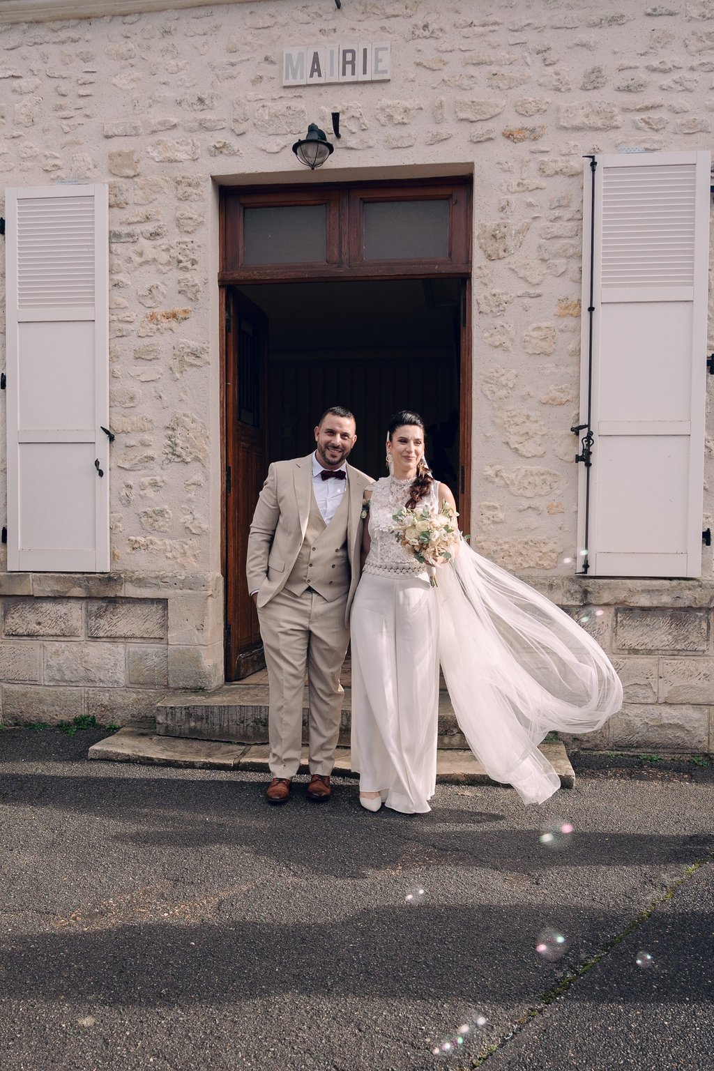 photographie mariées mairie de Liancourt Saint Pierre dans l'Oise par Studio Archydia
