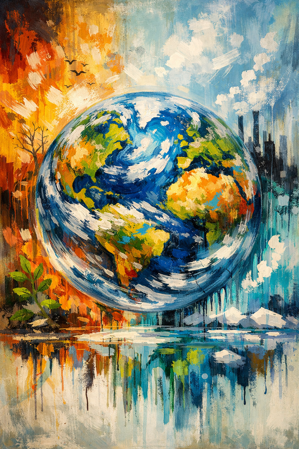 Earth painting
