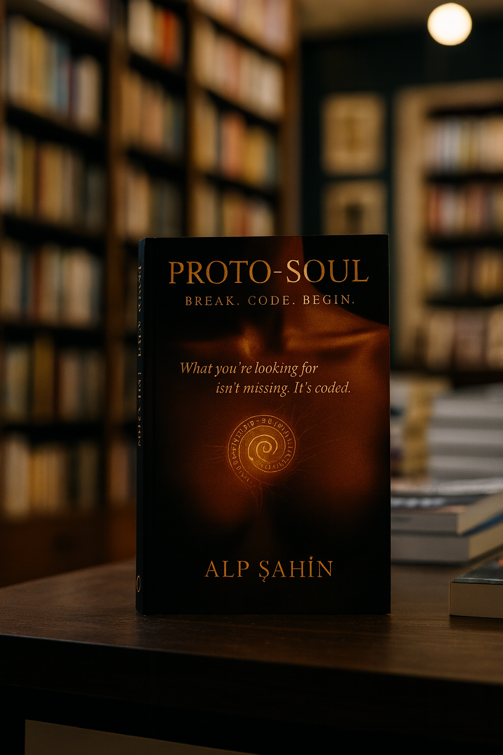 Proto-Soul break. code. begin. book that unfolds consciousness by Alp Şahin