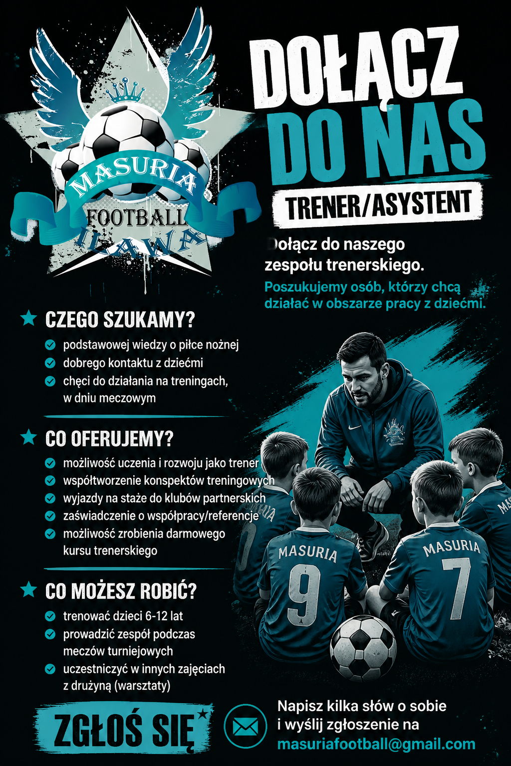 Masuria Iława - dołącz do nas