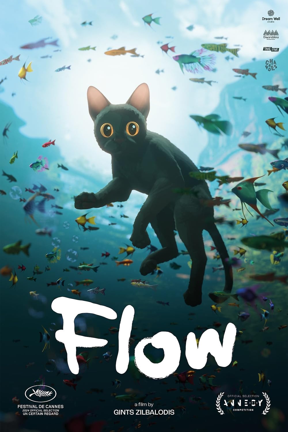 Flow English theatrical release poster