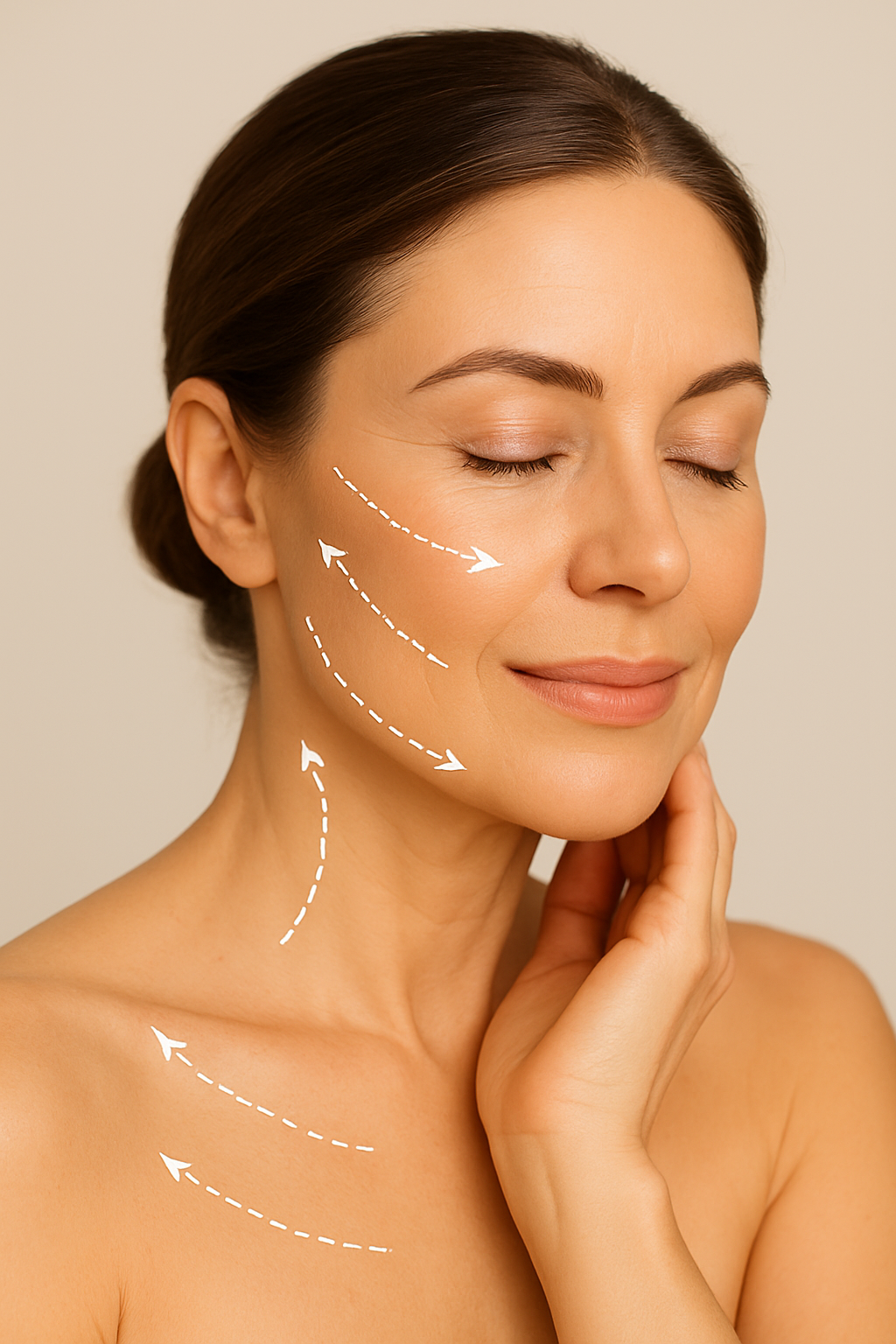 Rejuvenecimiento médico en manos, escote y cuello con resultados naturales