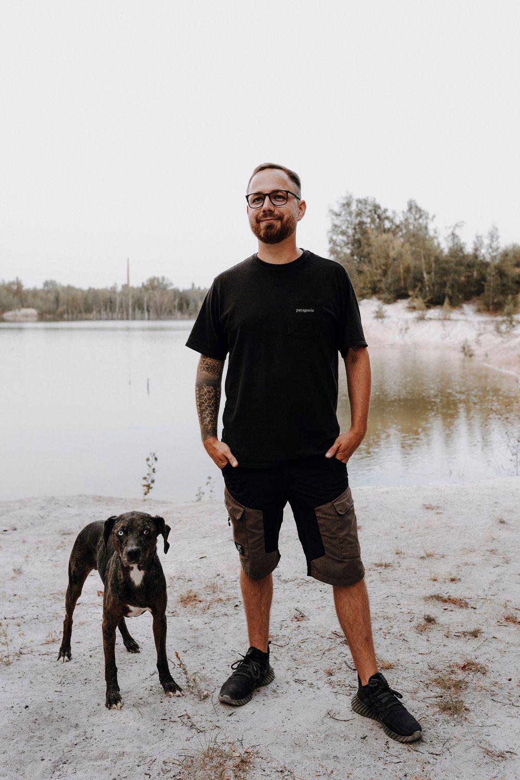 Basti Matern - Hundetrainer aus Merseburg - mit Hund Carl