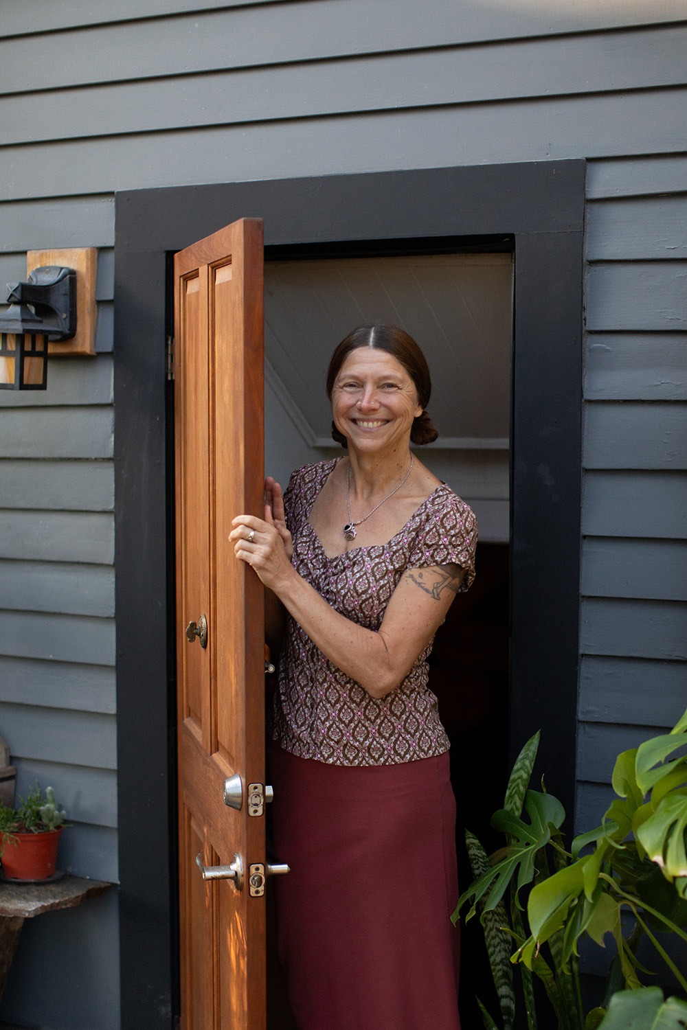 Tina Lilly, MS, LPC outside her office