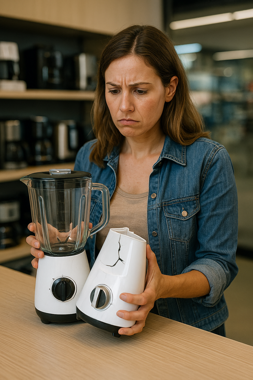 Comprei um produto com defeito e a loja não quer trocar. O que posso fazer