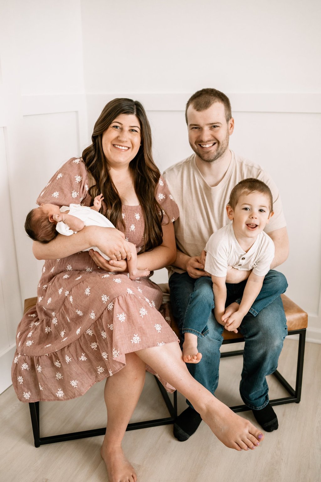 Family photo of owners