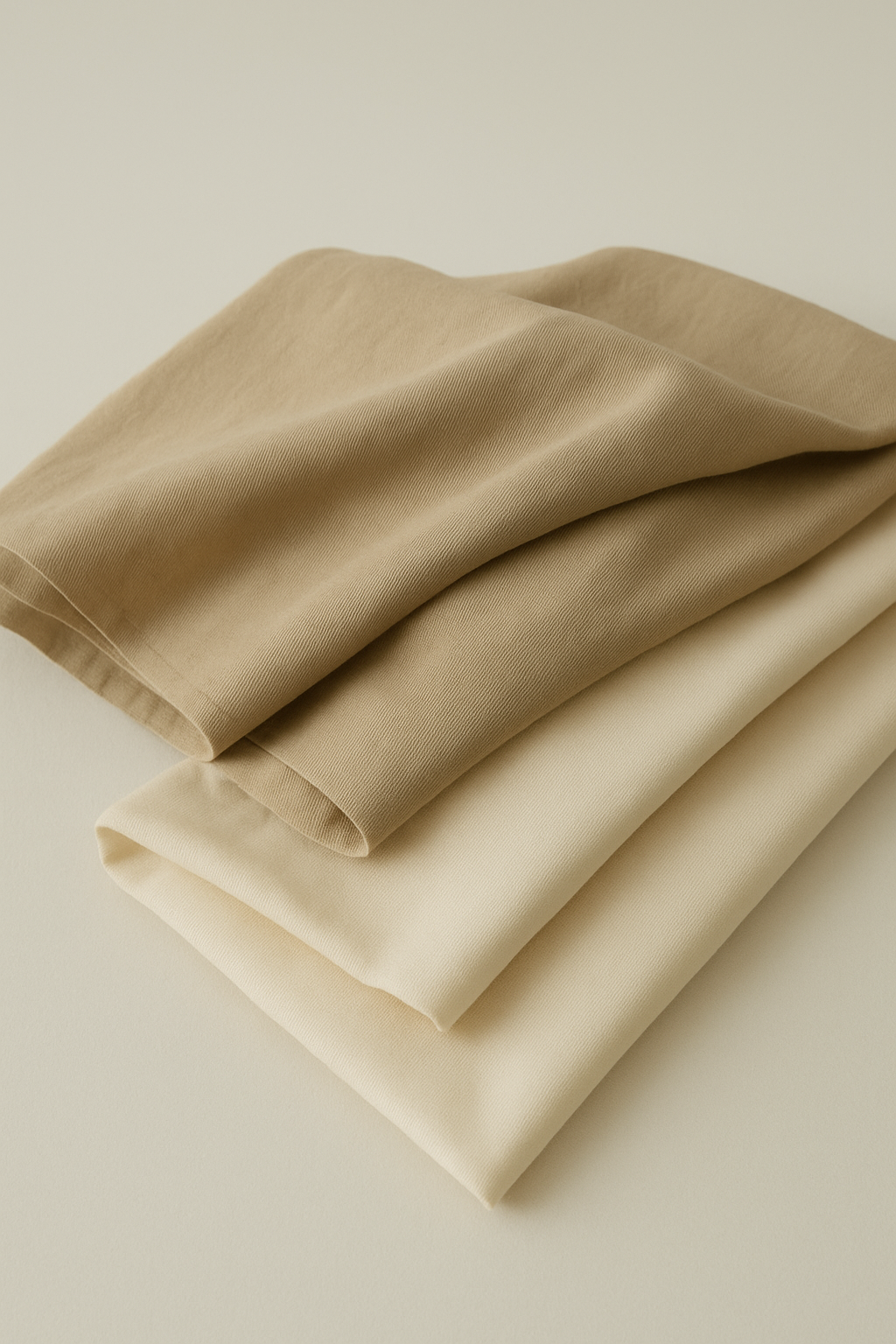 Tecidos e forros de qualidade para fabricação de peças de vestuário.