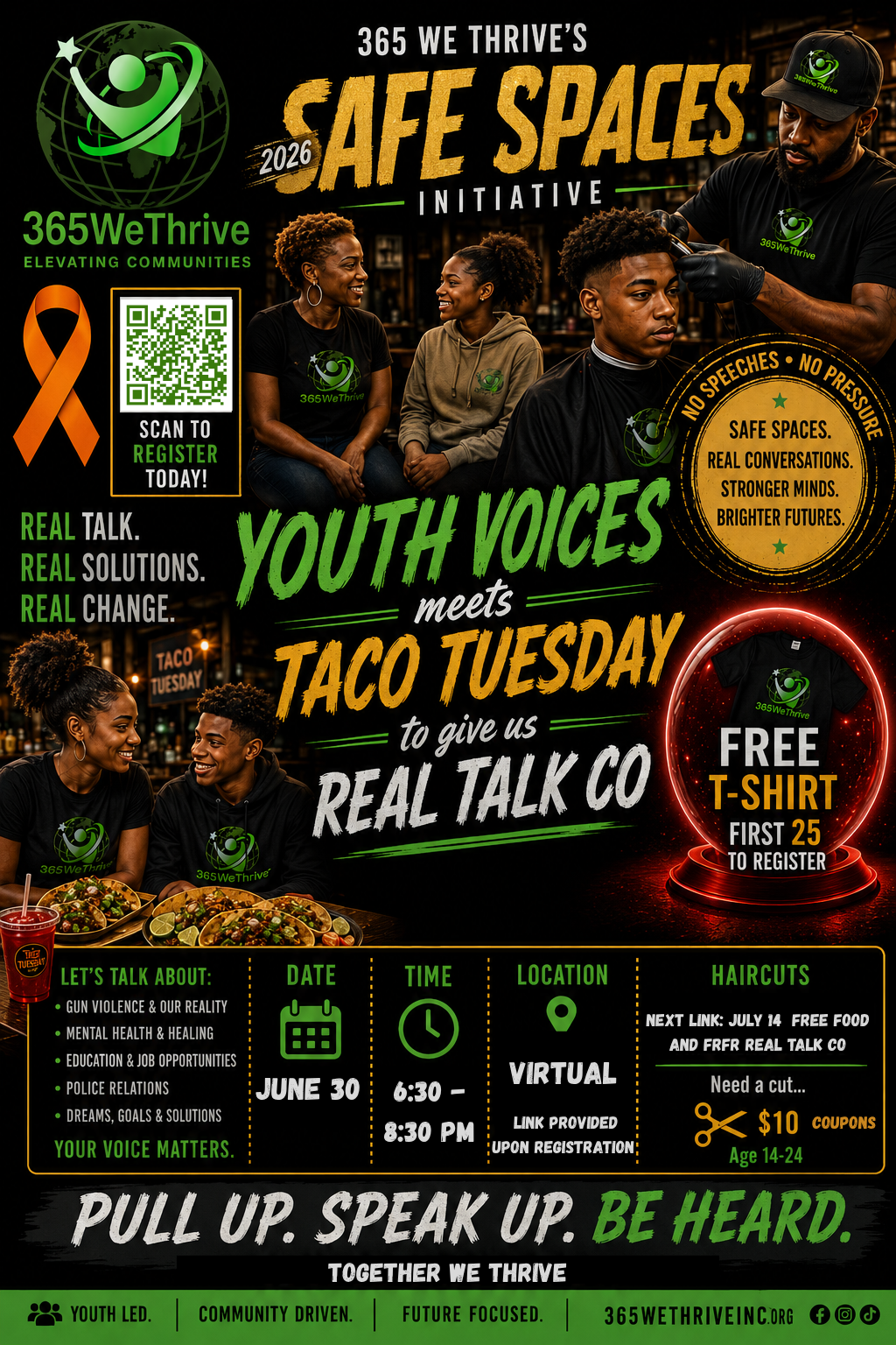 365 We Thrive's "Real Talk Co" Tuesdays