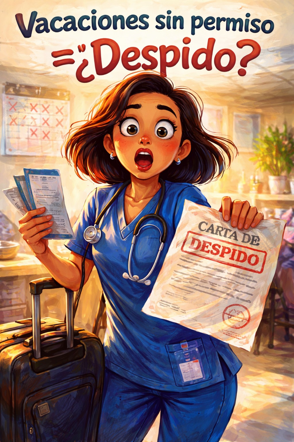 despido vacaciones