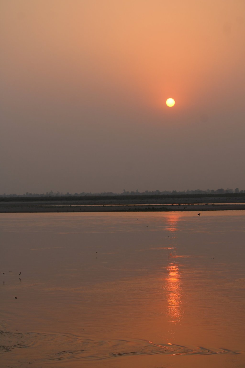 sunrise on Mohana river